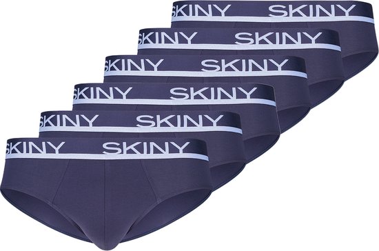 Skiny de 6 slips pour hommes en Cotton