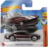 Hot Wheels Mustang 2+2 Fastback 65 - Schaal 1:64 - Die Cast 7 cm