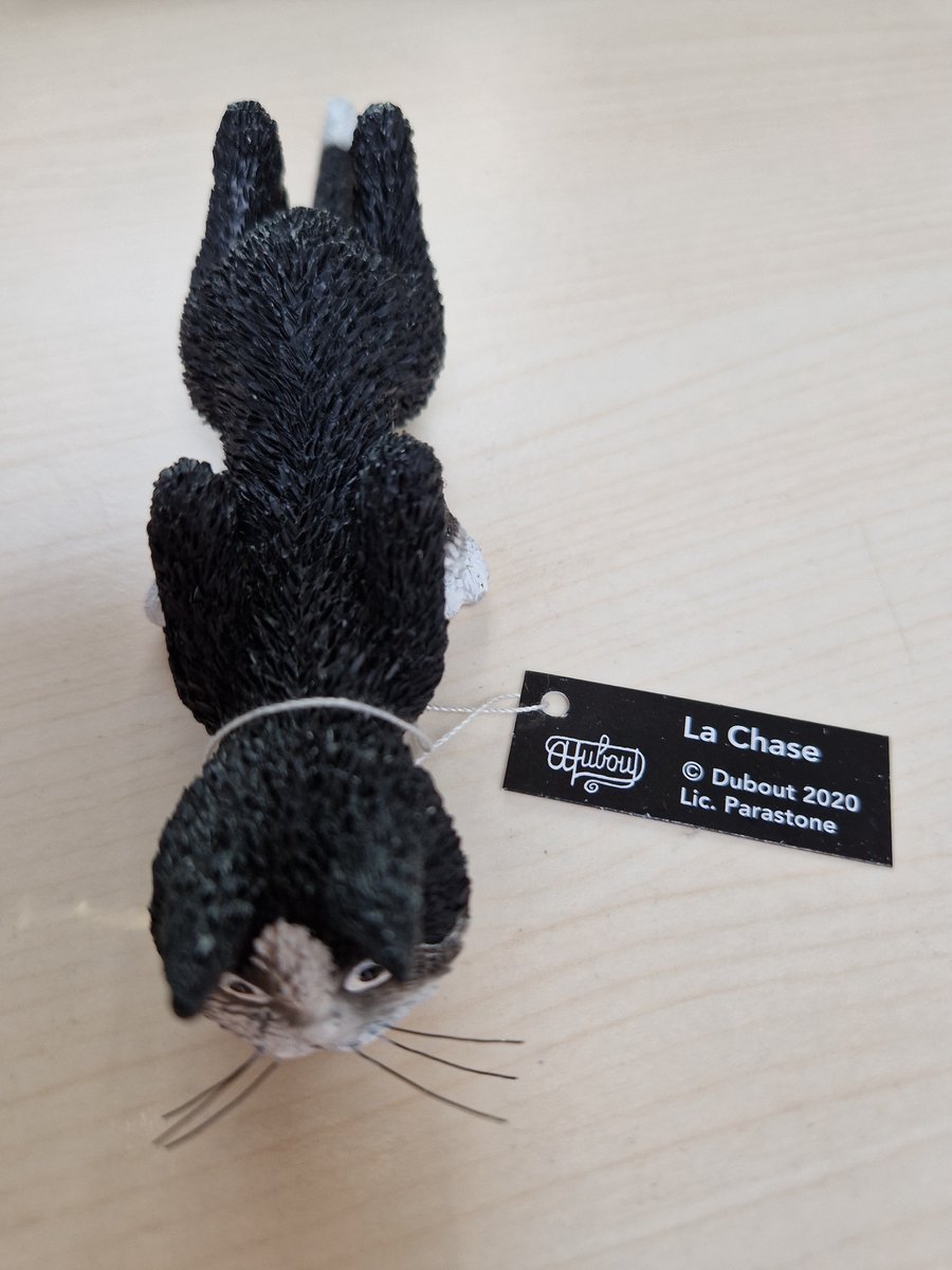 Albert Dubout Parastone Les Chats de Dubout sluipende kat zwart