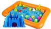 foto van Magnetisch Speelzand Toverzand voor Binnen - 1 KG met Opblaaszandbak, Willekeurige Zandvormpjes - Binnen Zandbak met Speelzand - Sensorisch Speelgoed voor Creatieve Kinderen - Zandbak