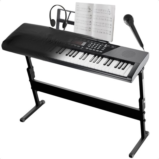 geschiedenis Op risico Mens PIXMY - Piano Keyboard MP20 COMPLEET - Voor Kinderen- 61Keys - Digitale  Piano -... | bol.com