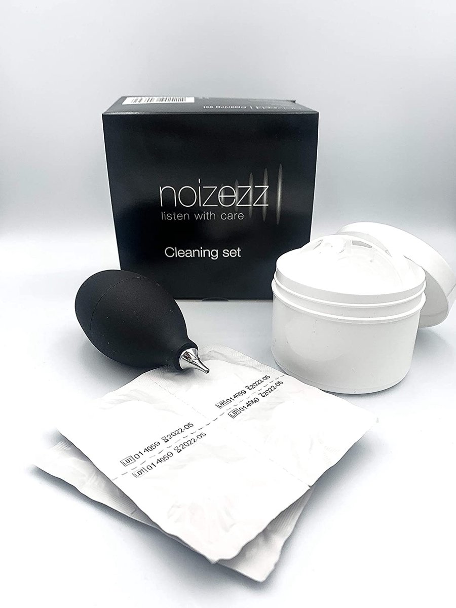 Goedkoopste NOIZEZZ Cleaning Set voor Gehoorbescherming & Otoplastieken – complete set