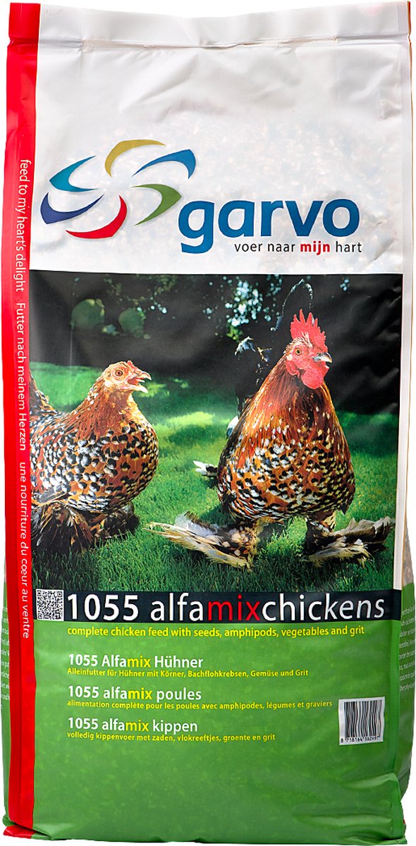 Garvo Alfamix Kippen 1055 - 12.5 kg - Garvo