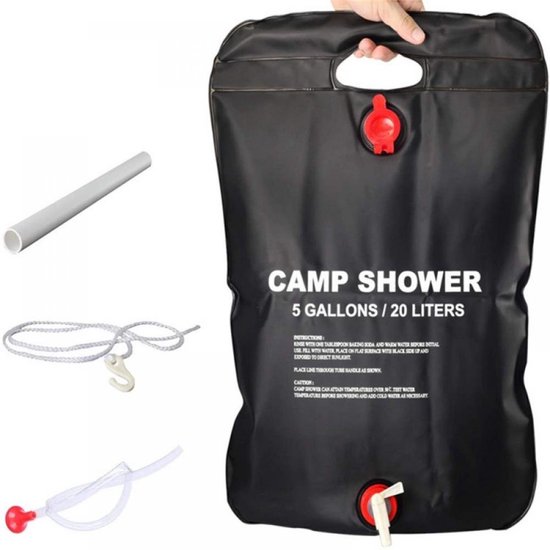 Campingdouche set 20L - solar - campingshower van Camp — afbeelding 2