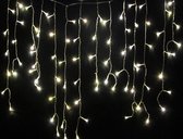 Kerstverlichting Gordijn 4 x 0,8 Meter - Koel Wit - LED - Voor Buiten
