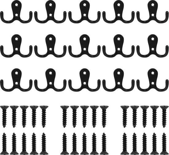 10 stuks plaathangers, 6 inch wandplaathangers en 10 stuks wandhaken, 5 10 stuks plaathangers, 6 inch wandplaathangers en 10 stuks wandhaken, 5