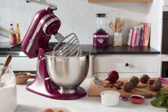 KitchenAid 5KSM195PSEBE - Keukenmachine - 4.8L - 300 W - Bordeaux rood van KitchenAid — afbeelding 5
