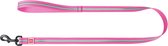 WAUDOG Glow In The Dark Hondenlijn / Hondenriem - Nylon - Roze - Reflecterend - Breedte: 25 mm - Lengte: 122 cm