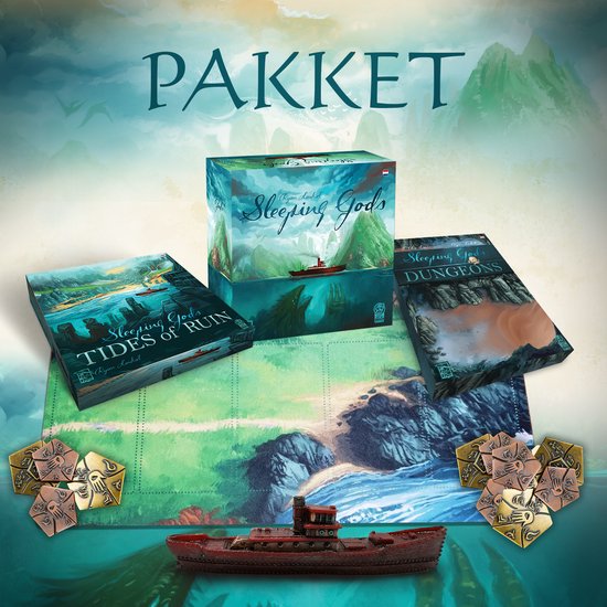 Boek: Sleeping Gods Pakket Nederlands, geschreven door Keep Exploring Games