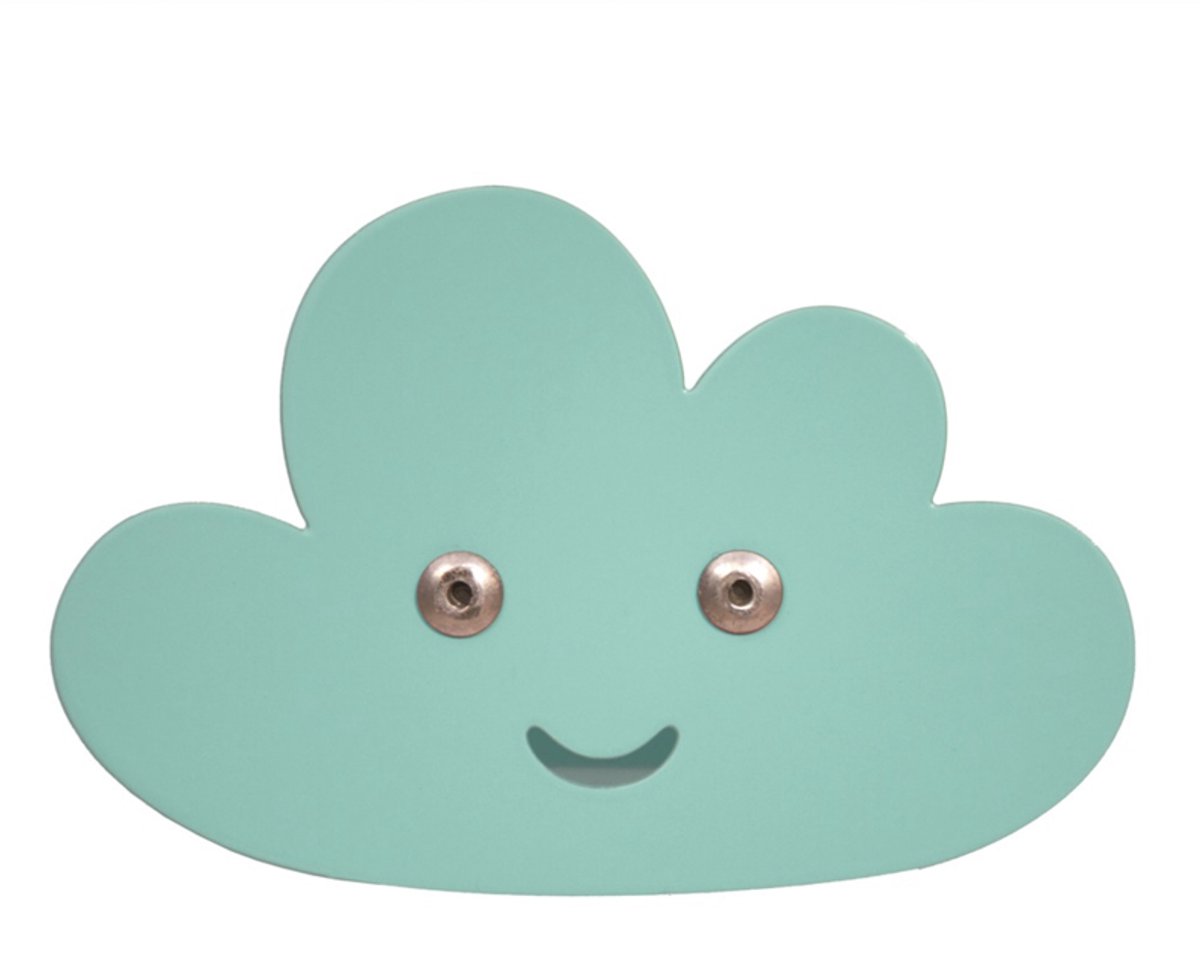 Roommate Cloud Muurhaak Pastel Blue