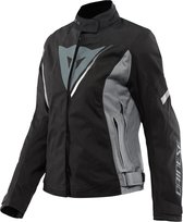 Dainese Veloce Lady D-Dry Jacket Black Charcoal Gray White 42