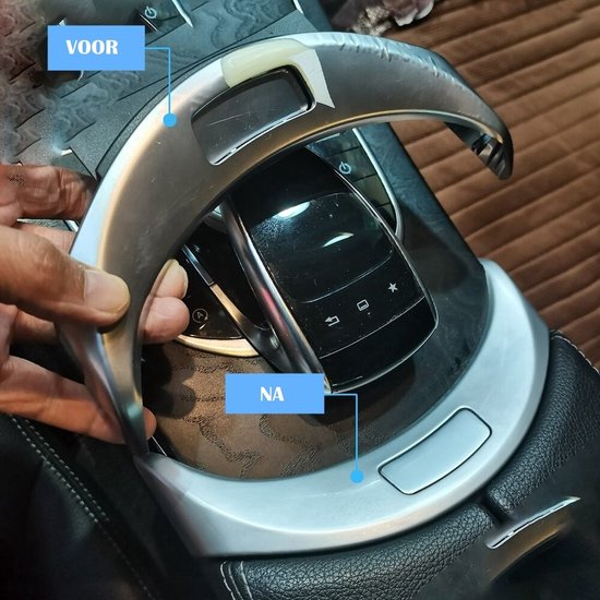 Armsteun Reparatie Sluiting Knop Console Hoogglans Zwart Geschikt voor Mercedes C Klasse W205 C200 C250 C300 C400 Glc W253 A2056803407