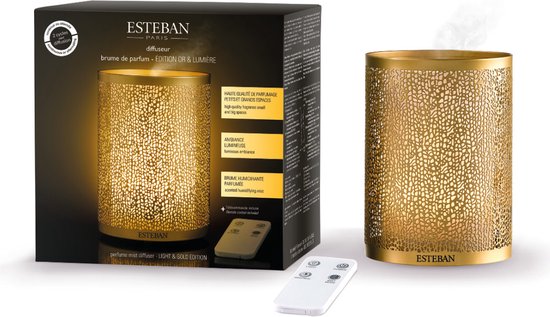 Esteban Mist Diffuser Light & Gold edition