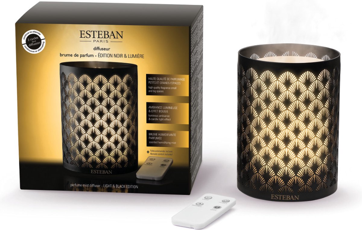 Esteban Mist Diffuser Light & Black edition