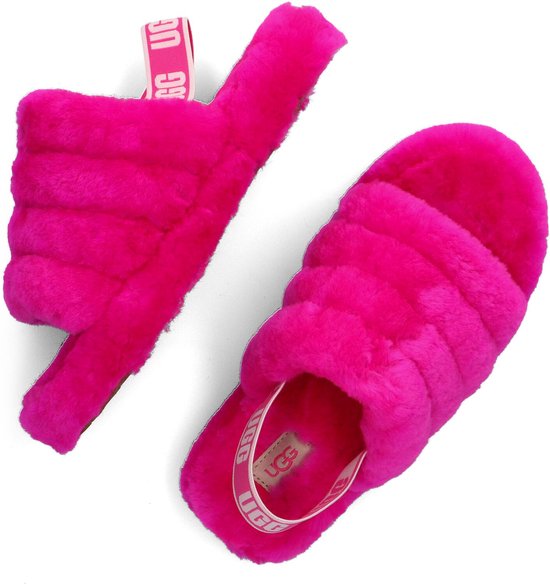 Ugg Slippers Pink Law Light Pink Ugg Fluff Yeah Slide Women's UGG