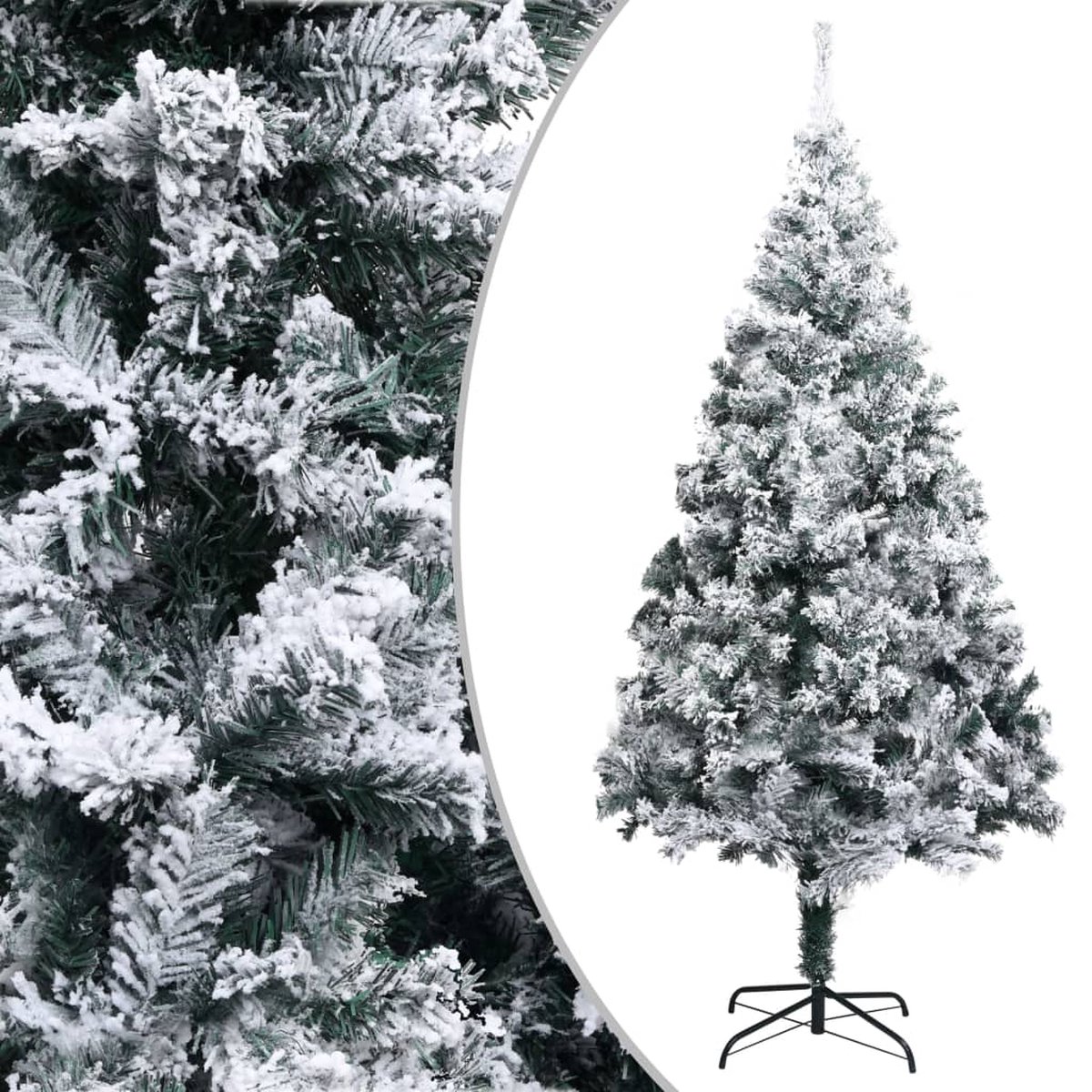 Prolenta Premium - Kunstkerstboom met sneeuw 240 cm PVC groen