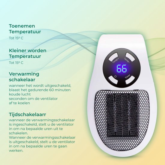 Ventilatorkachel tot 500 watt huishoudelijke apparatuur kopen? | Korting tot 23