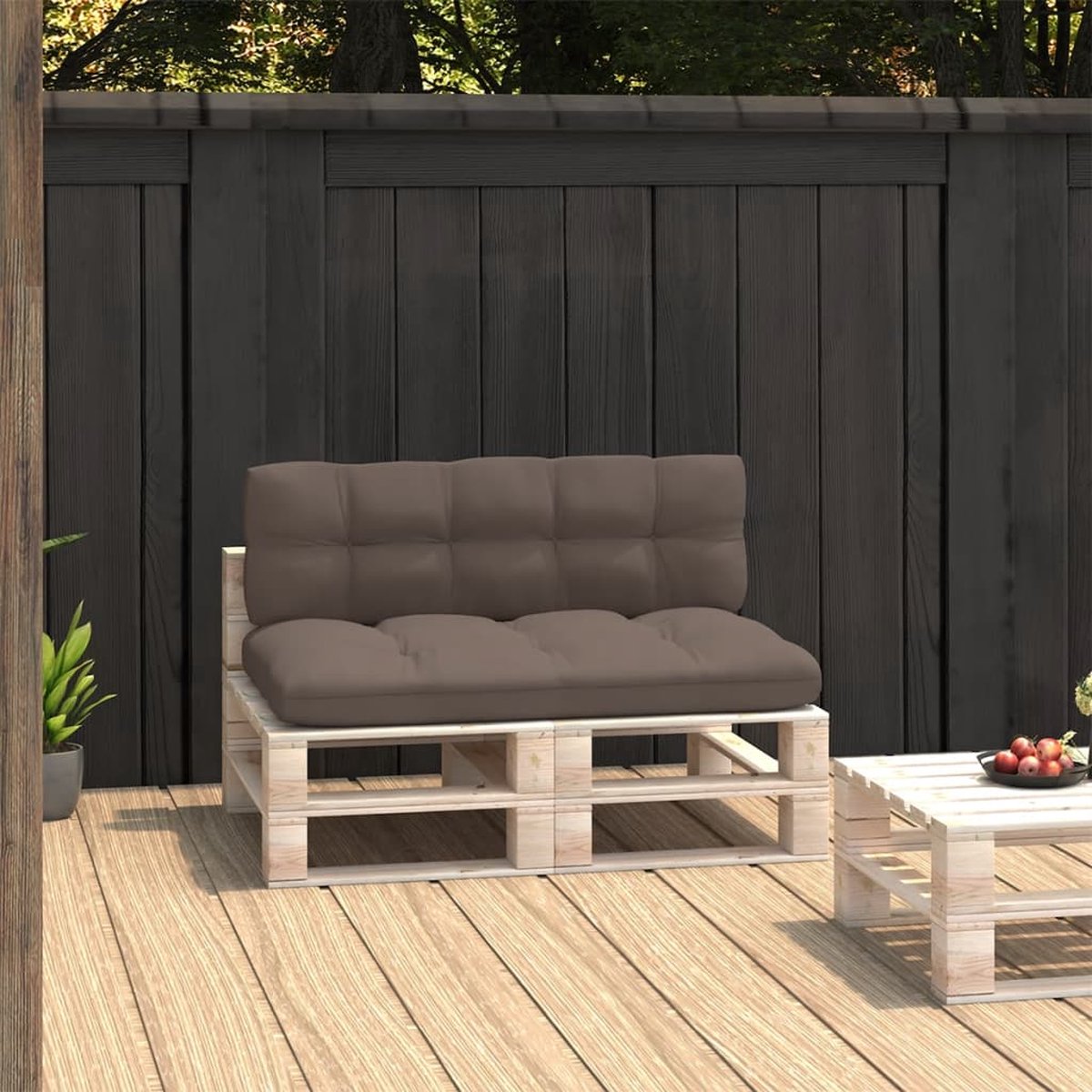 Beautissu Set de 4 Coussin de Chaise d'Intérieur 45x40 cm Loft SK