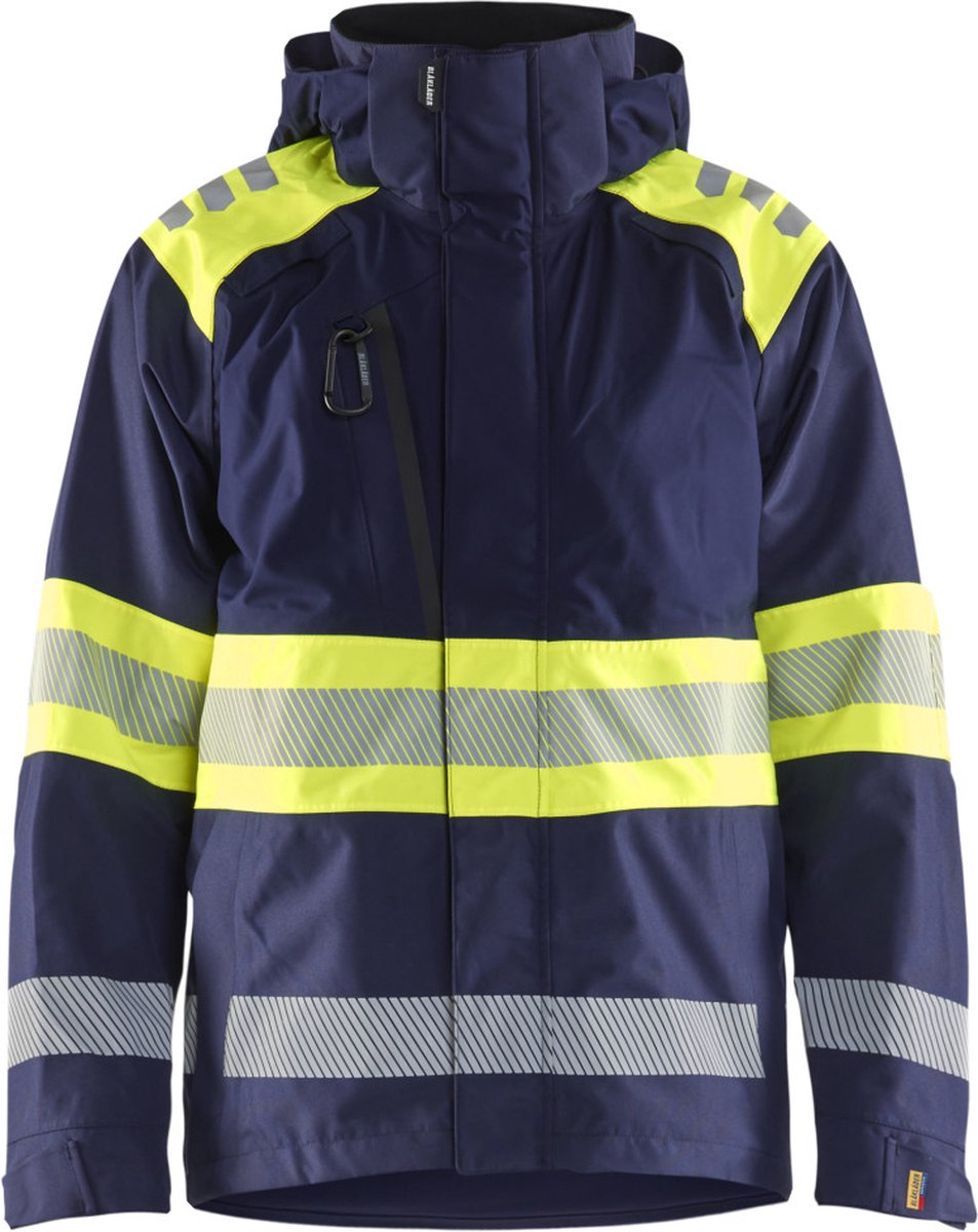 Blaklader 4420-1977 Shelljack High Vis Marine/High Vis Geel