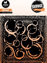 Mask stencil Dots & stains - Grunge collection nr. 157