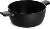 Braadpan, 24 cm, 4.4 L, Gerecycled Aluminium - Woll | EcoLite Induction