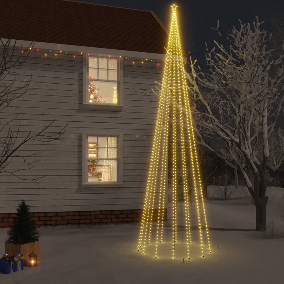 Prolenta Premium - Kerstboom met grondpin 1134 LED's warmwit 800 cm