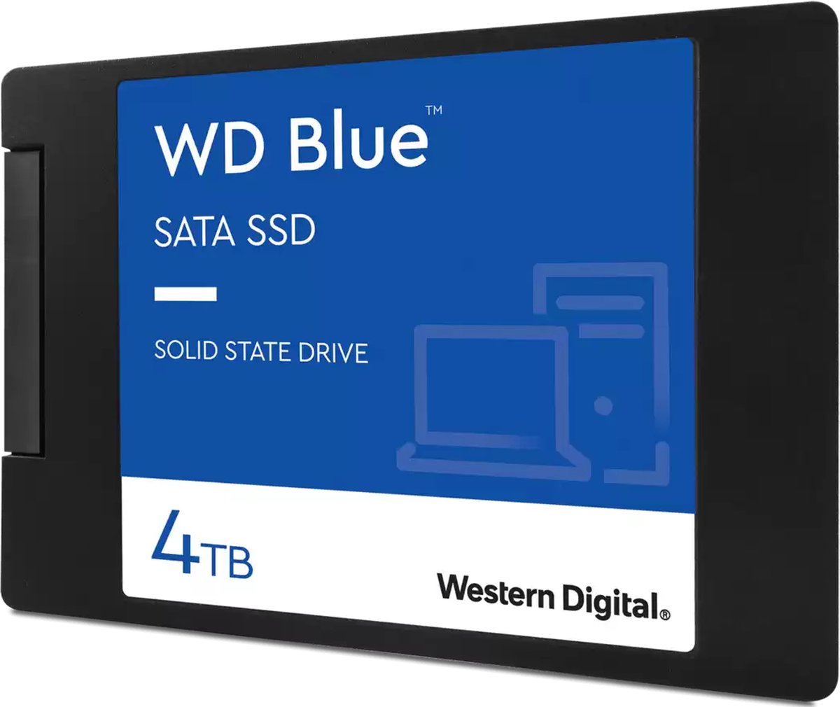 Western Digital Blue - Interne SATA SSD - 2.5" - 4 TB | bol