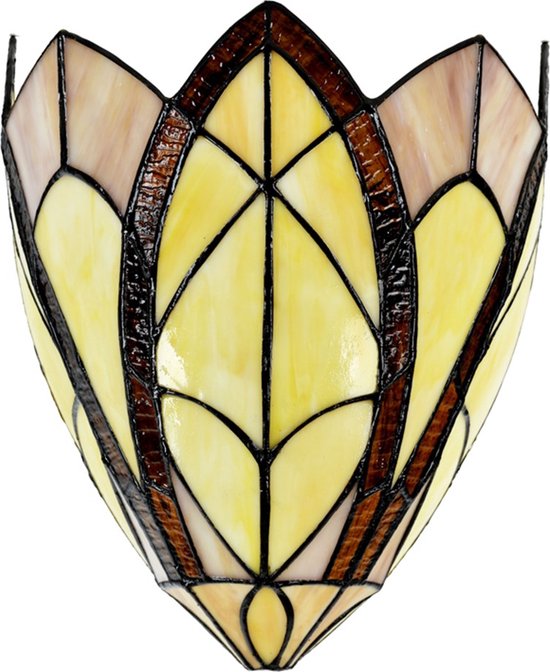 Art Deco Trade - Tiffany Wandlamp Flow Souplesse - Art Deco Trade - Coloured by Art