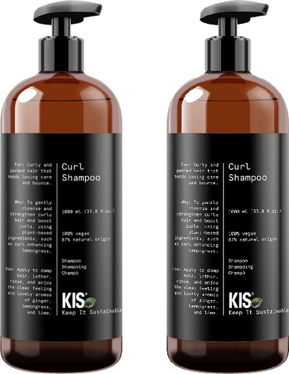 Kis Green - Curl - Shampoo 2 x 1000ml