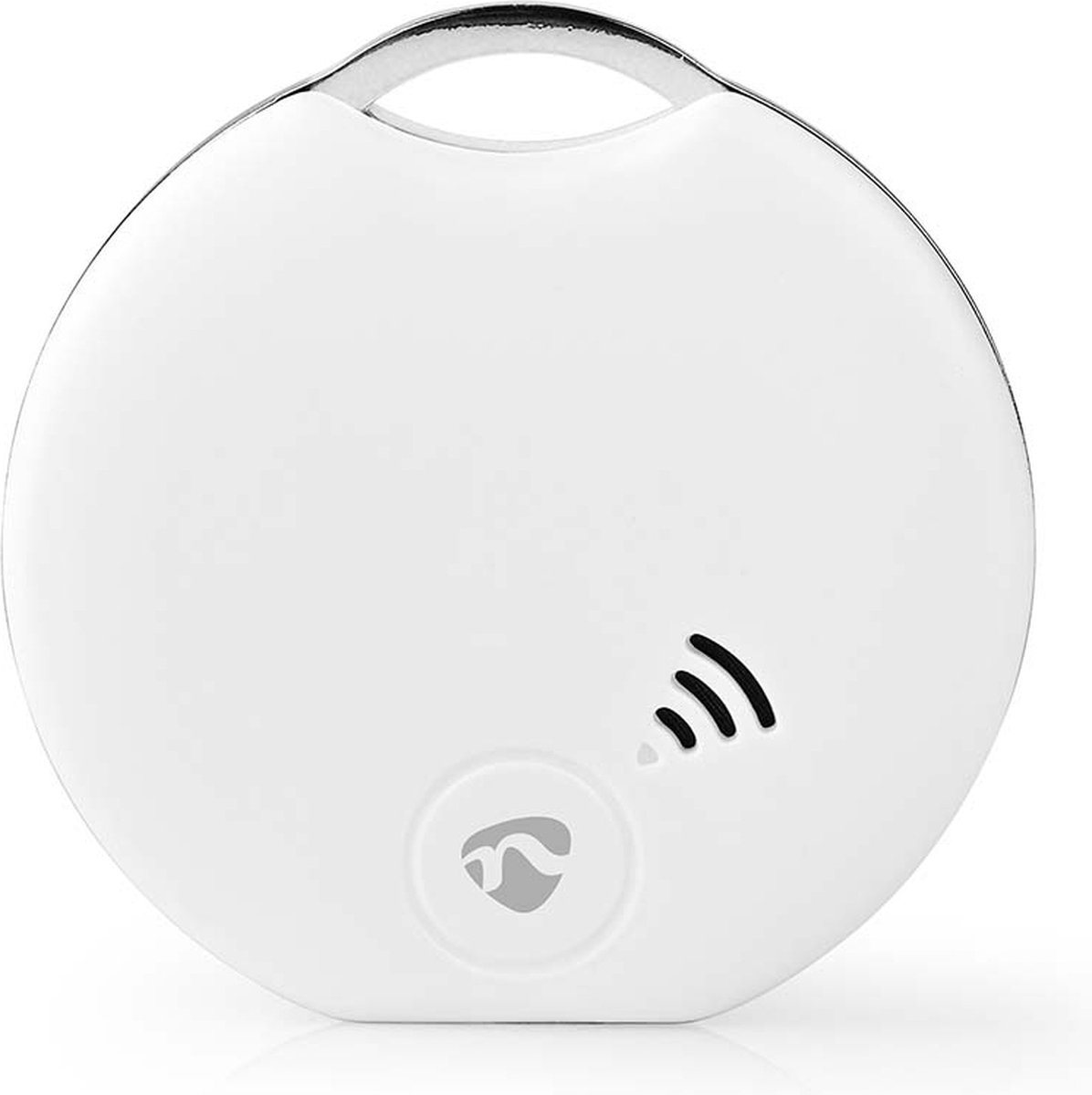 Nedis SmartLife Keyfinder - Batterij Gevoed - 1x CR2032 - Incl. batterij(en) - Bluetooth-versie: 4.0 - Batterijlevensduur tot: 1 Jaar - Wit - 1 Stuks