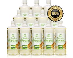 Bio-Ethanol -PREMIUM- bioethanol  96,6%- biobrandstof – 12x1 liter