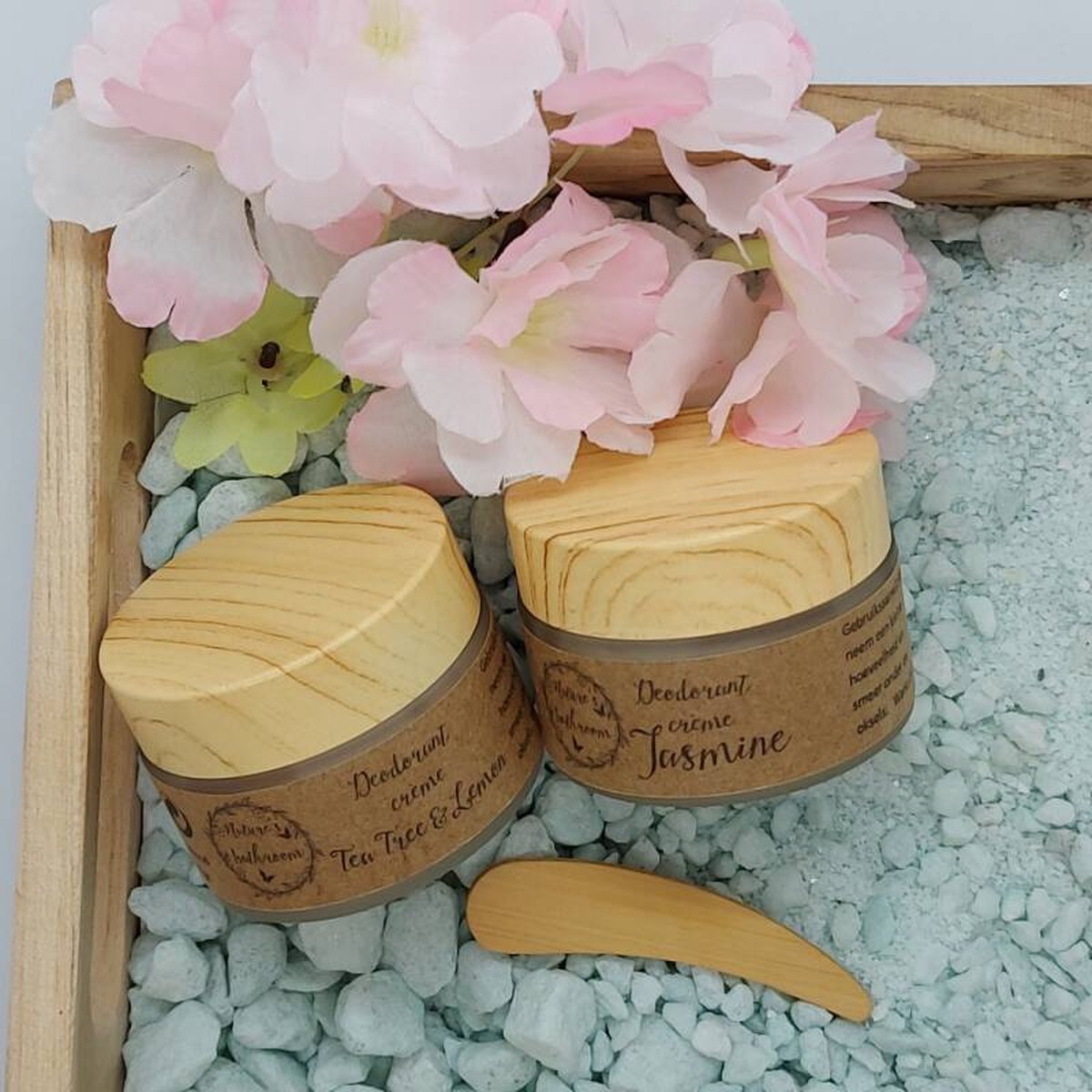 Goedkoopste Nature's bathroom - Deodorant creme - Teatree & Lemon - Natuurlijk - Duurzaam