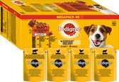 Pedigree Honden Natvoer, Adult selectie in gelei, Multipack, (40 x 100g), 4 kg