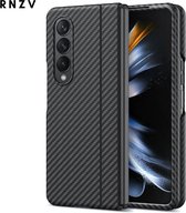 Samsung Galaxy Z Fold 4 case - samsung fold 4 hoesje - telefoonhoesje - samsung hoesje - FOLD 4 - Zwart