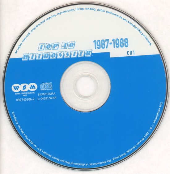 Various - Top 40 Hitdossier 1987-1988 - ABC, Level 42, Scorpions, Phil Collins e.v.a.