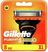 Bol.com Gillette Fusion Power - 8 stuks - Scheermesjes aanbieding