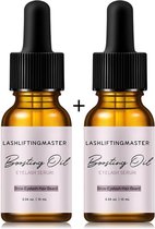 GIFTBOX lashLiftingMaster Boosting Eyelash Oil - 3d slaapmasker - borstel - Wimper Serum met Vitamine C en E - Wonderolie - Natuurlijk sterke lange dikke wimper groei - Castor olie - Lashlift - haarolie - baardolie