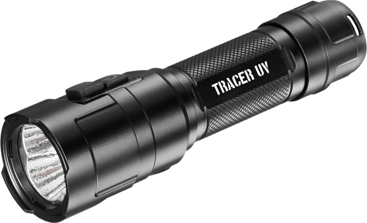 Mactronic zaklamp Tracer UV Tactical LED - 1000 lumen - Zwart