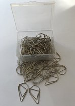 Paperclips Druppel Zilverkleurig  -2,5 cm - 50 stuks