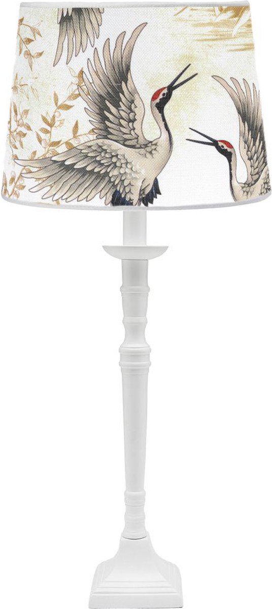 PR Home - Tafellamp Salong Wit Bird 69 cm