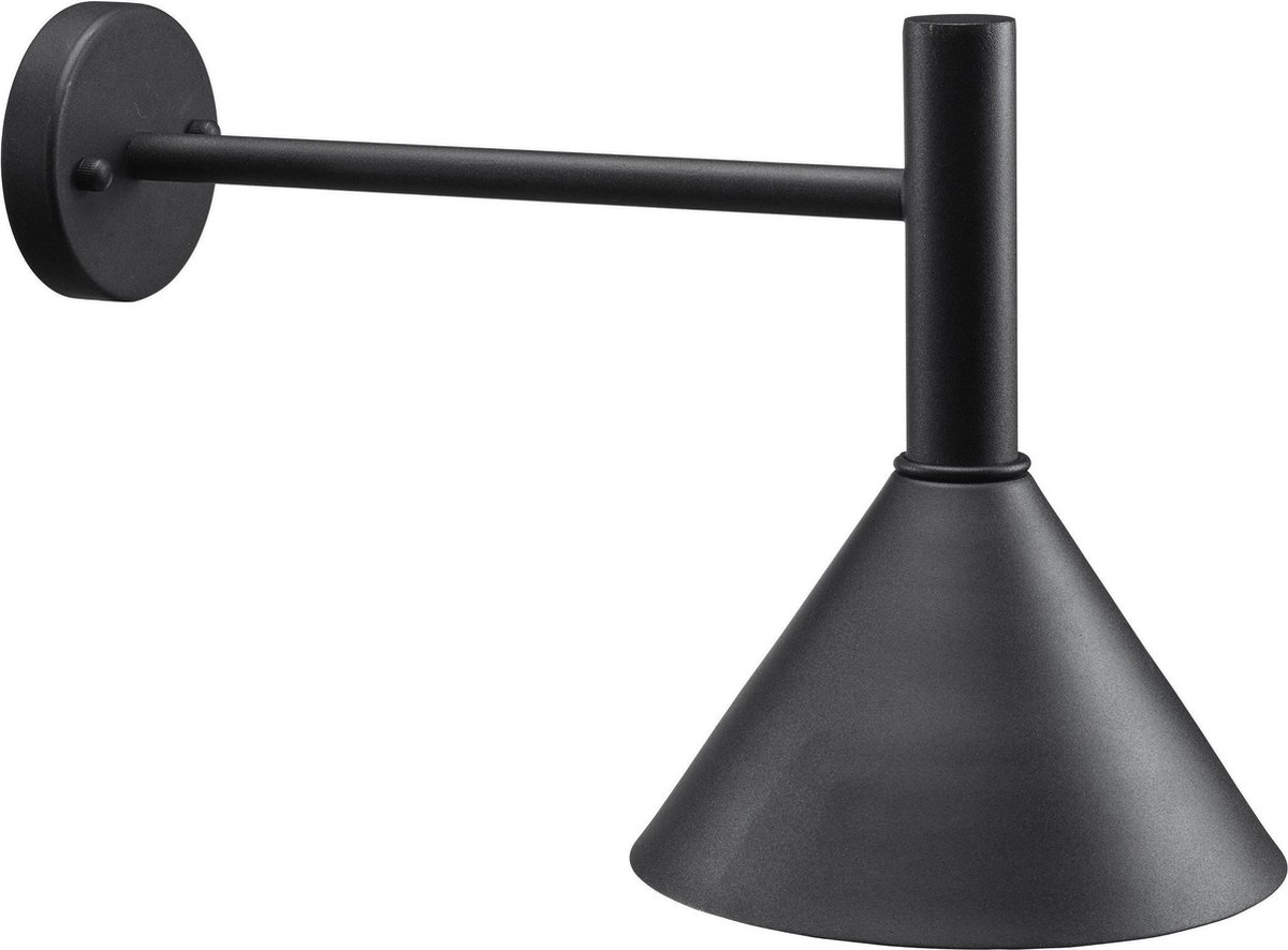 PR Home - Wandlamp Tripp Zwart 24 cm