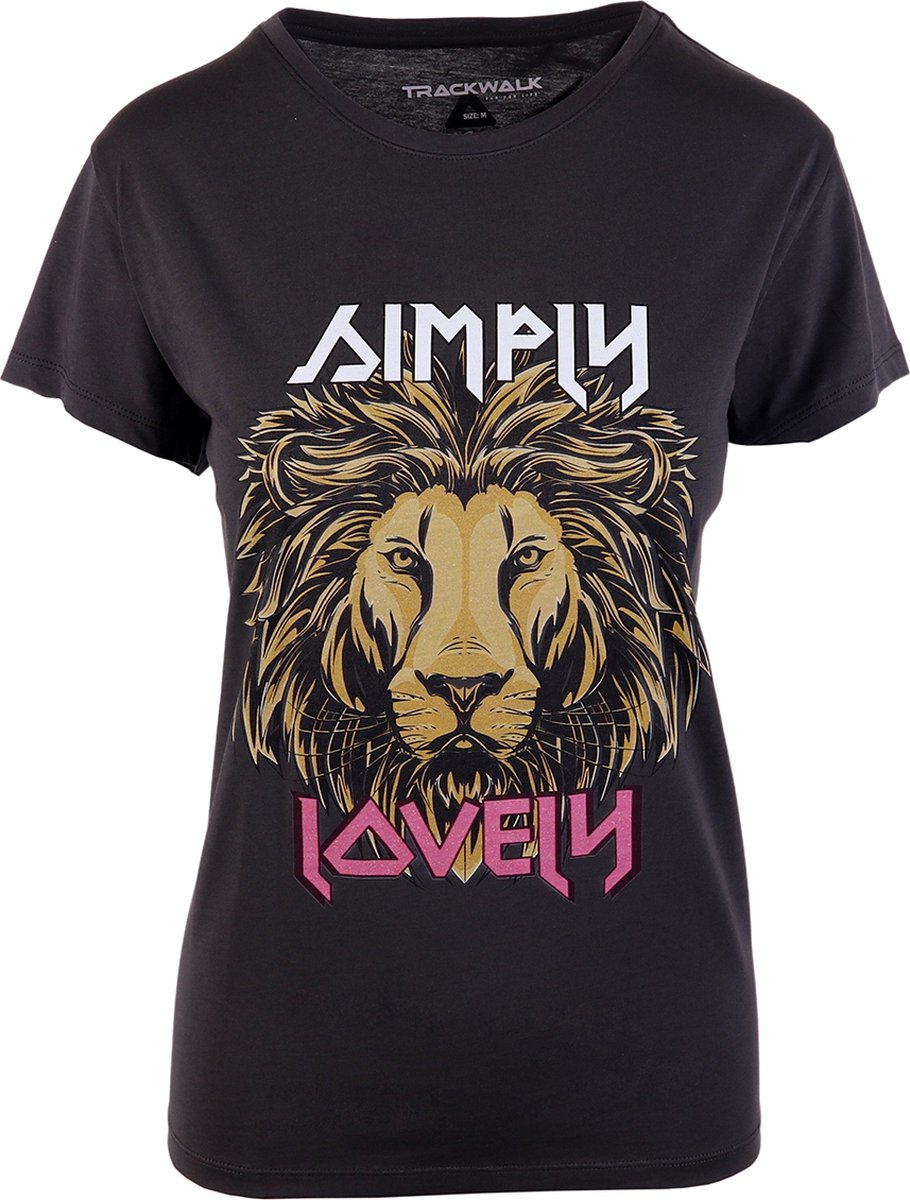 Trackwalk t-shirt dames F1 Simply Lovely – zwart – maat S – formule 1