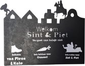 LBM Schoenzetmat Sint & Piet - Zwart