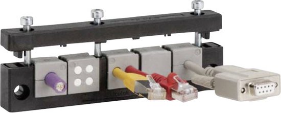 TRU COMPONENTS KEL-E2 Kabelinvoeringsplaat Klem-Ø (max.): 16 mm ...