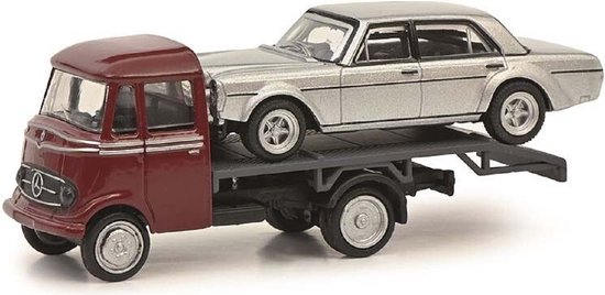 Schuco Mercedes Benz L319 Kofferwagen Herta Wurst 02902 4007864029020