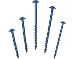 Kreg - Pocket Hole Schroeven (set van 50 stuks) - Vierkante Aansluiting - Zachthout - 3-dubbele coating - Voor Buiten - 64 mm