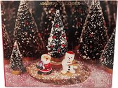 Edelstenen adventskalender met 25 stenen - A5 formaat sneeuw - Kerstmis cadeautje voor kinderen en volwassenen - Vrouw en vriendin