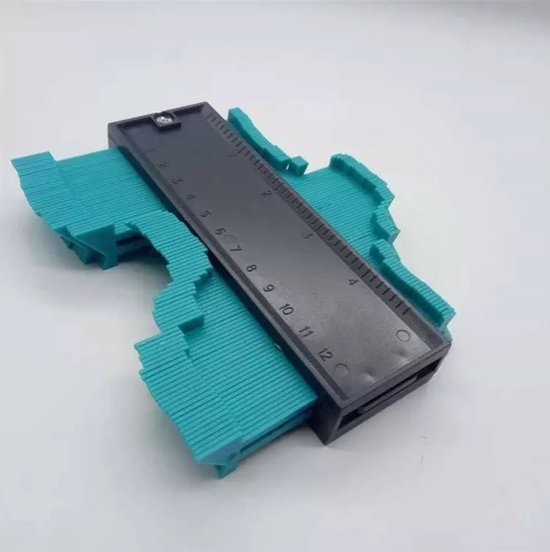 Set van 2: Aftekenhulp - Contourmal - Profielmal - Meetgereedschap - Profielmeter - 25CM 15CM