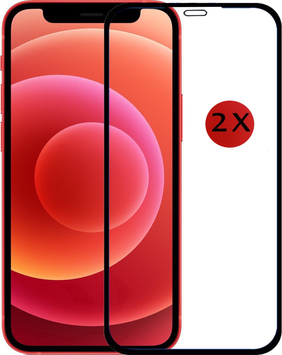 iPhone 13 PRO MAX Screenprotector beschermings Full cover glas D10 geschikt geschikt voor IPhone 13 PRO MAX - 2 stuks