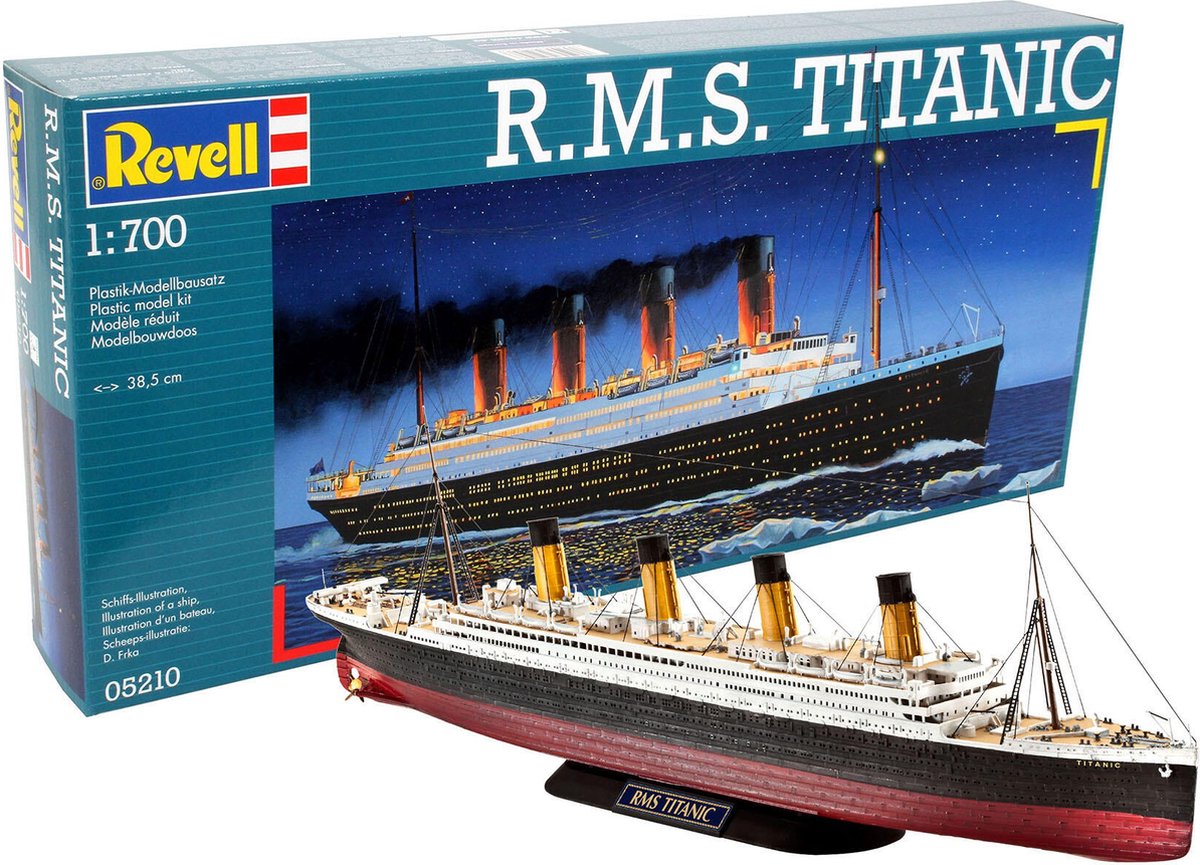 Revell Boot R.M.S. Titanic - Bouwpakket - 1:700 | bol.com